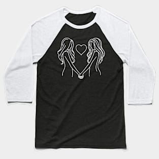Lesbian love Baseball T-Shirt